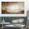Designart - White Lion Family - Animal Canvas Wall Art
